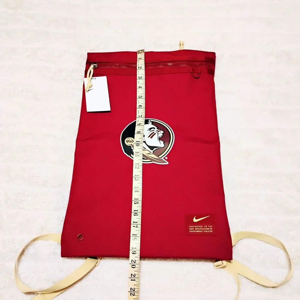 NWT Florida State University x Nike backpack sack bag